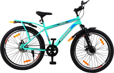 habrok bikes HBK-HAWSER-26T-SEAGREEN 26 T (inch) Mountain Cycle(Single Speed, Green, Only Front Suspension)