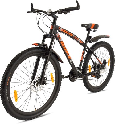 AVON Buke Salvo 29T MTB |29Inch Wheel|18.5Inch Steel frame|Hybrid Cycle 29 T Hybrid Cycle/City Bike(7 Gear, Black, Rigid)