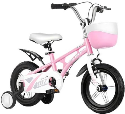 SYGA Bicycles for Kids 3-5 Years Old 12-inch Children's Light Bicycle Magnesium Alloy 16 T BMX Cycle(Single Speed, Pink)