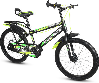 Xaipro 20T V-Twenty GREEN CYCLE FOR BOYS AND GIRLS 20 T (inch) BMX Cycle(Single Speed, Green, Black, Rigid)