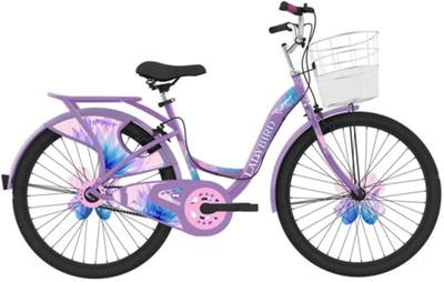 BSA LADYBIRD SUMMER ASC 26 T (inch) Girls Cycle/Womens Cycle(Single Speed, Purple, Rigid)