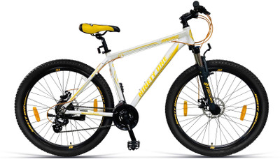 Ninety one Madrid 27.5t in full alloy with Shimano acera 26 T (inch) Hybrid Cycle/City Bike(21 Gear, Grey, Only Front Suspension)