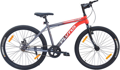 PLUTUS TANGO 26 T (inch) Mountain Cycle(Single Speed, Red, Only Front Suspension)