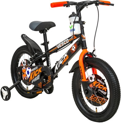 VESCO Kick Pro 16-T Kids Cycle Ideal for 4 to 6 age Boy & Girls 16 T BMX Cycle(Single Speed, Orange)