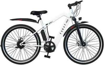 Forst x Hale Electric Cycle For Men & Women 26 T Road Cycle(Single Speed, White, Black, Only Front Suspension)