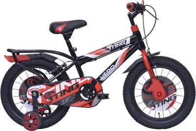 HERO Sting 16 T Mountain Cycle(Single Speed, Black, Red, Rigid)