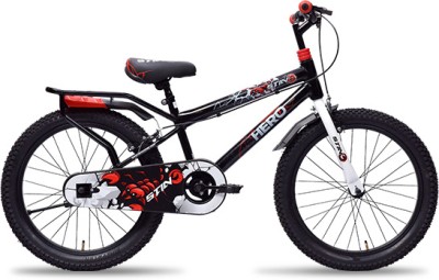 HERO STING Kids Cycle for 5-8 Years 20 T BMX Cycle(Single Speed, Black)