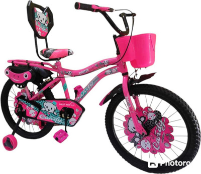 toffie bike 20 inch 7-10 year 20 T (inch) Road Cycle(Single Speed, Pink, Rigid)