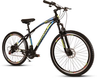 GANTON 26T XPLOID MULTISPEED WITH DUAL DISC BRAKE - FRONT SUSPENSION - D/W ALLOY RIMS 26 T Mountain Cycle
