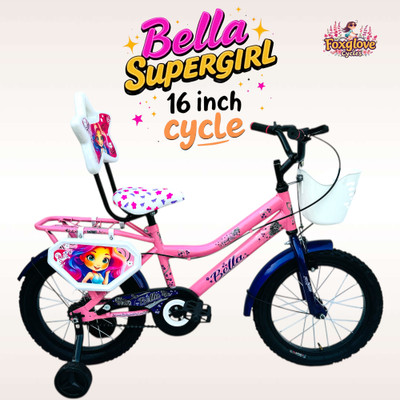 FOXGLOVE BELLA 16 INCH BARBIE PINK WITH DRESS GUARD TYRE TUBE FOR