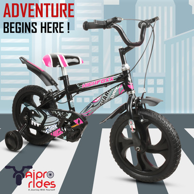 xaipro rides 14T SHARK BMX PINK CYCLE FOR 2 TO 5 YEARS KIDS 14 T (inch) BMX Cycle(Single Speed, Green, Rigid)