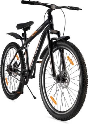 Urban Terrain BOLT UT5001S27.5 Steel MTB-Disc Brakes,Free Installation &amp; OneFitPlus App Tracking 27.5 T Mountain Cycle 