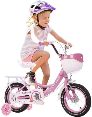 SYGA Bicycles for Kids 2-5 Years Old 14-inch Children's Light Bicycle Magnesium Alloy 14 T Road Cycle(Single Speed, Pink)