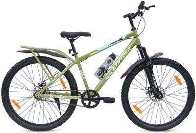 tata stryder Harris x cycle in 27.5t size with front suspension with dual disc 26 T Mountain Cycle(Single Speed, Black, Only Front Suspension)