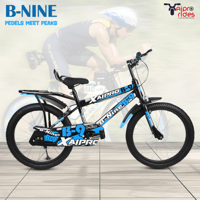 xaipro plus 20T B- Nine Metal Rim bicycle for 6 to 9 years kids 20 T (inch) BMX Cycle(Single Speed, Blue, Black, Rigid)