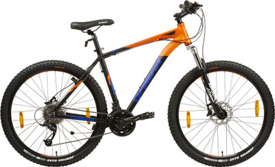 FIREFOX Charger 27.5 T Mountain Cycle(27 Gear, Orange, Black, Only Front Suspension)