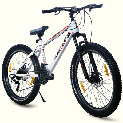 EAST COAST HUSTLE 21 SPEED 26T Mountain Cycle 26 T (inch) Mountain Cycle(21 Gear, White, Only Front Suspension)