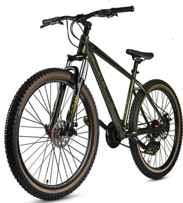 CRADIAC ALPHA PRO | 6061 ALLOY FRAME | SHIMANO ACERA 29 T (inch) Mountain Cycle(21 Gear, Green, Only Front Suspension)