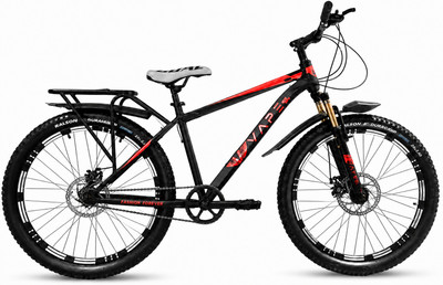 GOAL IMPORTED FRAME | DUAL DISC | SINGLE SPEED | FRONT SUSPENSION | IBC| SINGLE SPEED 26 T (inch) Mountain Cycle(Single Speed, Black, Only Front Suspension)