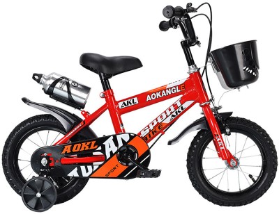 SYGA Bicycles for Kids 2-5 Years Old 12-inch Children's Light Bicycle Magnesium Alloy 12 T Road Cycle(Single Speed, Red)