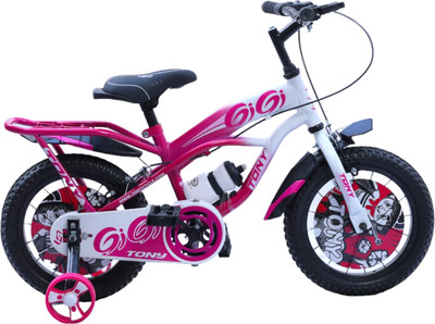 TONY RAW Bicycles Sports Gigi 16T BMX Single Speed Bicycle Cycle 16 T (inch) Road Cycle(Single Speed, Pink, Rigid)
