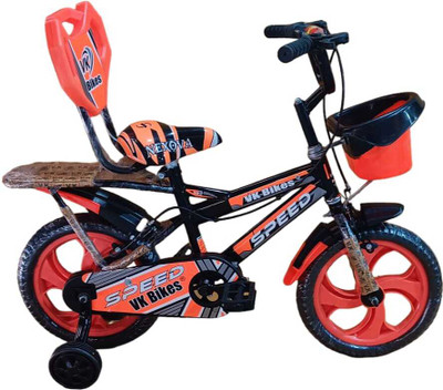 NEXOVA 14T LITTLE SPEED CARRIER PRO(ORANGE)FOR 3 TO 4 YEARS KIDS 14 T (inch) BMX Cycle(Single Speed, Multicolor, Rigid)