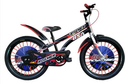 Appgrow BSA ROAMER 20 T (inch) BMX Cycle(Single Speed, Black, Rigid)