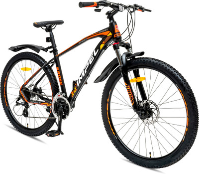 Kross Xpert 27.5T,Front Suspension,Dual Disc, Alloy Frame,Shimano Gear, 15+ years 27.5 T (inch) Mountain Cycle(24 Gear, Black, Only Front Suspension)
