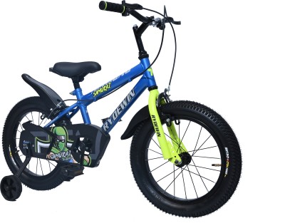 RYDEWIN Samurai 14T Bicycle for Kids, enjoy the life 14 T BMX Cycle(Single Speed, Blue, Rigid)