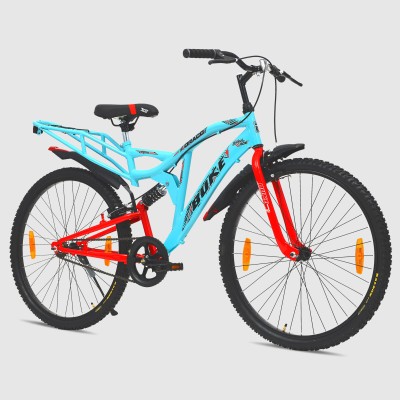 Buke Draco MTB|18.5Inch Steel Frame| 26 T Hybrid Cycle/City Bike(Single Speed, Blue, Rigid)