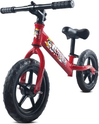 LEADER Kids Pedal Free Balance Cycle for Girls and Boys of Ages 1 to 4 Years 12 T BMX Cycle(Single Speed, Red)