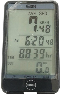 XPEDITION XPERTS Bicycle Speedometer Computer Stopwatch Odometer with LCD Back light CL-3552 Wired Cyclocomputer