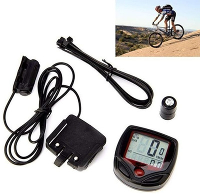 GJSHOP 14 Function Waterproof Bicycle Computer Odometer Speedometer Wired Cyclocomputer