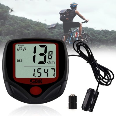 Manogyam Bicycle Speedometer Odometer Waterproof Cycle Meter Wired Cyclocomputer