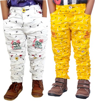 AD & AV Regular Fit Boys Multicolor Trousers