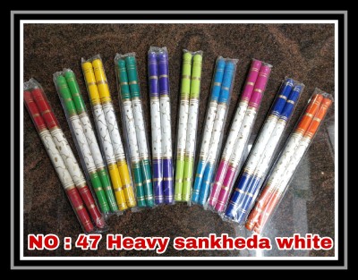 dandiya SticksKart Heavy Sankheda Multicolor Dandiya Sticks-Pack of 2 Pair, 4 Sticks| Dandia Sticks(Multicolor)