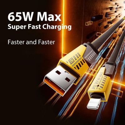 5SUPREME 4-in-1 Cable 1.2 m fast charging cable 008(Compatible with Multi, Black, One Cable)