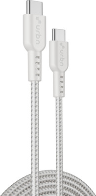 URBN Type C 1.2 m UPC257(Compatible with Charging & Data Transfer, White)