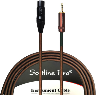 Softline Pro 3.5mm Stereo to XLR Female Cable Professional Interconnect Patch Cord 3.5mm Stereo(Gold Plated)