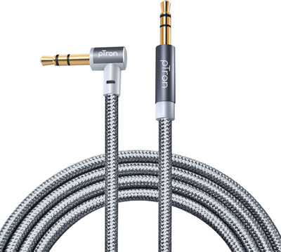 PTron AUX Cable 1.5 m 100.0(Compatible with Mobile, Tablet, .0)