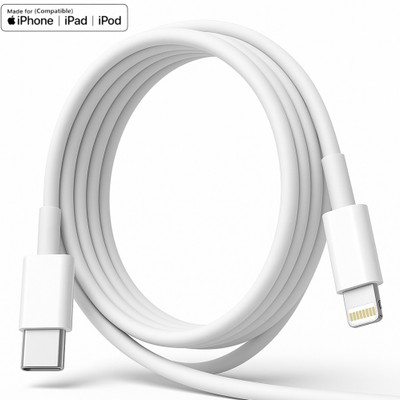 RoarX Lightning Cable 3 A 1 m PVC 20 Watt Type C to Lightning cable for iphone 12 13 14 15 X XR SE SE2 11 Pro Pro Max Type C for apple charger cable fast(Compatible with Apple iPhone 11 iPhone 12 iPhone 13 iPhone 14 iPhone 15 iPhone X iPhone XR, White, One Cable)