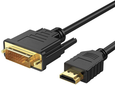 ALRITO DVI Cable 1.5 m HDMI to DVI Cable Bi-Directional HDMI Male to DVI(24+1) Male Cable(Compatible with Steam Deck,Xbox, PS4/PS5, Laptop, NS, Gaming Monitor, Black)