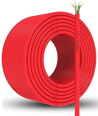 Fedus Ethernet Cable 250 m Cat6 Ethernet Cable, 250 Meter High Speed 550MHZ / 1Gigabit Speed UTP LAN Cable(Compatible with Router, Red, One Cable)
