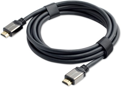 BlueRigger HDMI Cable 7.6 m HDMI-8K-NEWMOLD(Compatible with COMPUTER,TV, Black, One Cable)