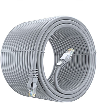 Sadow LAN Cable 1.5 m 1.5 Meters CAT6 Ethernet Cable Lan Network Internet RJ45 Patch LAN Cord(Compatible with Desktops, Laptops, Servers, Gaming Consoles, TV, Grey)