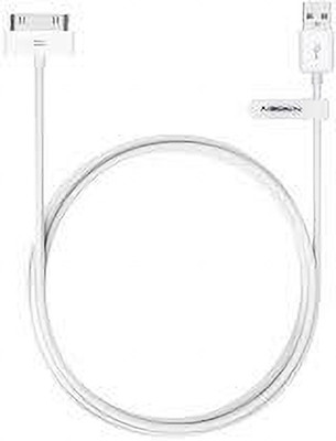 AlAreeb Lightning Cable 2.1 A 1 m PVC High-Speed 30-Pin Charger Cable for iPhone 4S/iPad(Compatible with iPhone 4 / 4S / 4G, iPad 1/2/3, iPOD, White)