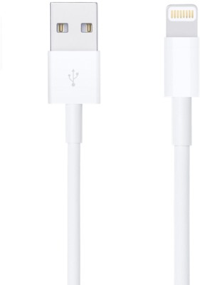 Winsumm Lightning Cable 1 m USB to Lightning Cable 2 A for IPhone Fast Charging(Compatible with 5/5C/5S/6/6S/7/8/X/XR/XS Max/11/12/13 Series, iPad, iPod, White, One Cable)