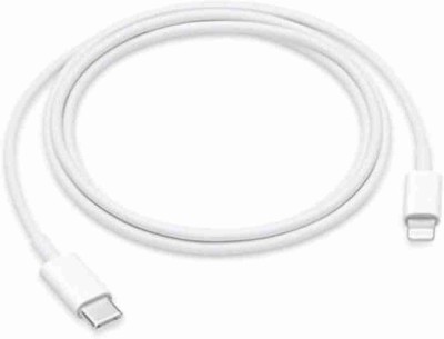 RETOIN Lightning Cable 1 m 20 W PD Fast Charging USB C to Compatible with iPhone X,11,12,13(Compatible with Compatible with All iPhones - X, 11, 12, 13, PRO MAX Series, iPad & iPod, White, One Cable)