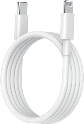 LAMIYANA Lightning Cable 2 A 1 m 20 W PD Fast Charging USB C to Lightning Compatible with iPhone X,11,12,13(Compatible with Compatible with All iPhones - X, 11, 12, 13, PRO MAX Series, iPad & iPod, White, One Cable)