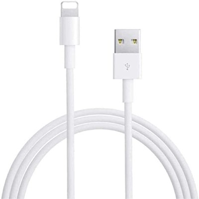 xzote Lightning Cable 6.5 A 1 m Fast-Charging CABLE YUIOJP09(Compatible with Designed for 5, 5s, SE, 6/6s, 6/6Plus, 7/7Plus, 8/8 Plus, X,Xs iPods,iPads, White, One Cable)